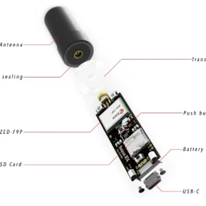 Beacon vue éclatée + fleches_drotek