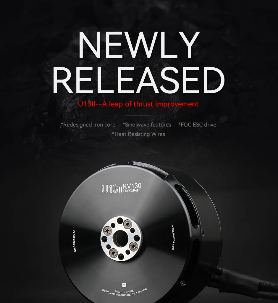 U13Ⅱ Power Type Multirotor UAV Motor KV65_T-Motor_ATGroup.Store Description 1